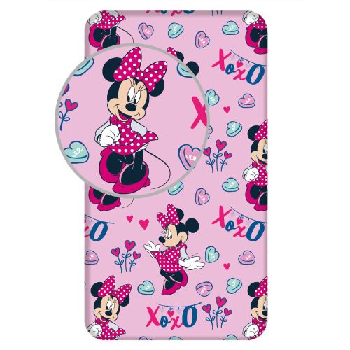 Disney Minnie XoXo gumis lepedő 90x200 cm