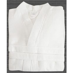 Köntös fehér, darázsmintás, pamut, Judo fazon