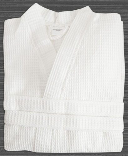 Köntös fehér, darázsmintás, pamut, Judo fazon XL